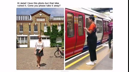 Bisikletin Fotoğraftan Kaldırılmasını İsteyen Kadına Muhteşem Bir Geri Dönüş Yapan Photoshop Uzmanı James Friedman