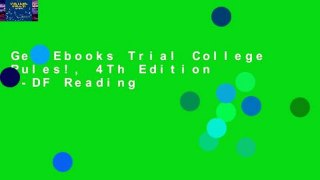 Get Ebooks Trial College Rules!, 4Th Edition P-DF Reading