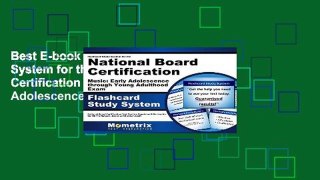 Best E-book Flashcard Study System for the National Board Certification Music Early Adolescence