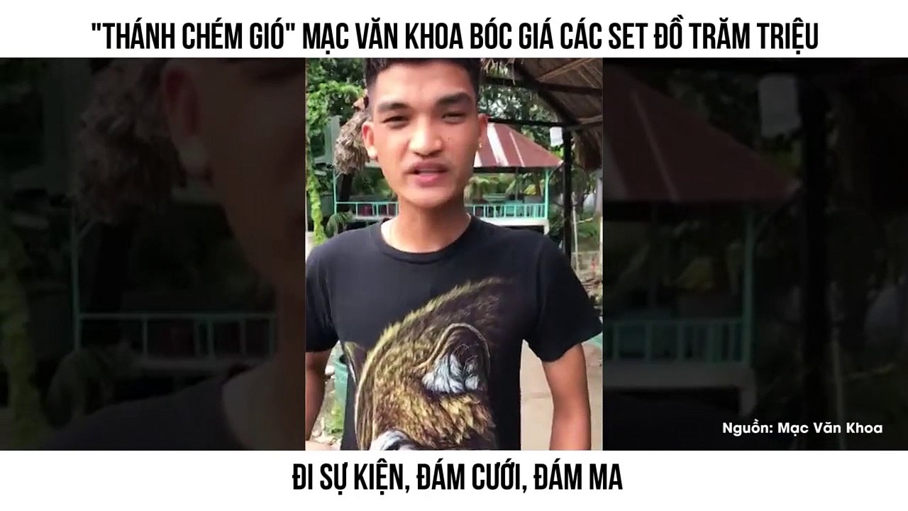 "Thánh chém gió" Mạc Văn Khoa bóc giá các set đồ trăm triệu đi sự kiện, đám cưới, đám ma