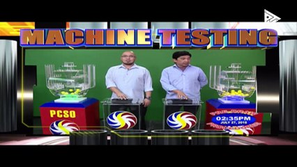 PCSO 4 PM Lotto Draw, July 27, 2018