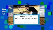 Best seller  Manual of Museum Exhibitions  Full