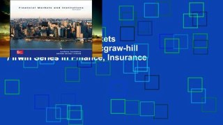 Popular  Financial Markets and Institutions (The Mcgraw-hill / Irwin Series in Finance, Insurance