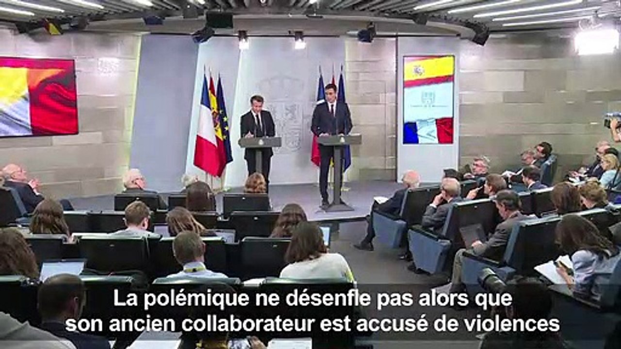 Affaire Benalla: "une tempête dans un verre d'eau" pour Macron