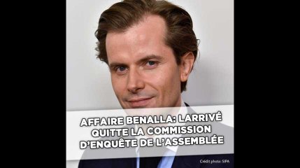 Affaire Benalla: Guillaume Larrivé suspend sa participation à la commission d'enquête