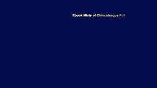 Ebook Misty of Chincoteague Full
