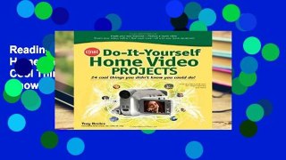 Reading books CNET Do-It-Yourself Home Video Projects: 24 Cool Things You Didn t Know You Could