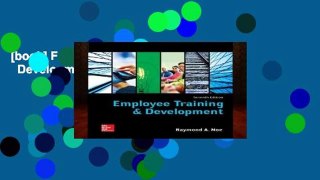 [book] Free Employee Training   Development (Irwin Management)