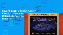 Favorit Book  Connect Access Card for International Marketing Unlimited acces Best Sellers Rank : #1