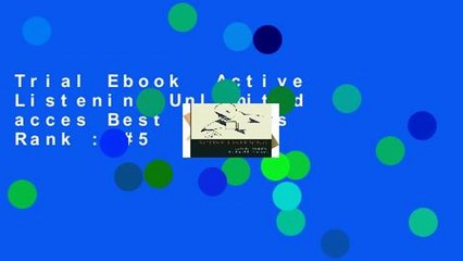 Trial Ebook  Active Listening Unlimited acces Best Sellers Rank : #5