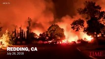 One Man Killed, Three Firefighters Burned as Wildfire Rips Through Northern California