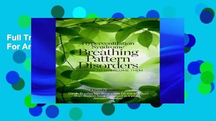 Full Trial Hyperventilation Syndrome For Any device