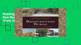 Reading books Reinventing Rural: New Realities in an Urbanizing World (Studies in Urban Rural