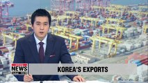Korea's exports at risk as global trade tensions continue
