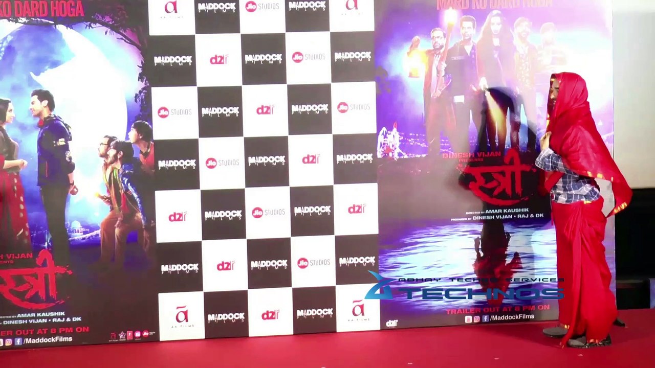 STREE Trailer Launch With Shraddha Kapoor, Rajkumar Rai, Pankaj Tripathi Others