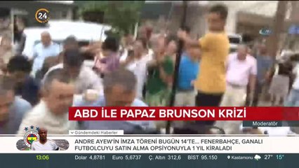ABD ile papaz Brunson krizi