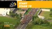 Départ réel / Start - Étape 19 / Stage 19 - Tour de France 2018