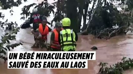 Un bébé miraculeusement sauvé des eaux au Laos