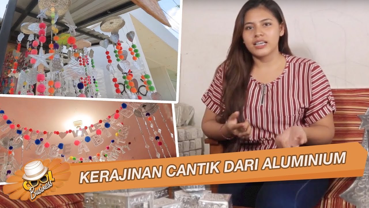 Kerajinan Cantik Dari Aluminium | Keben Bali