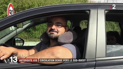 Autoroute A10 : circulation dense vers le sud-ouest
