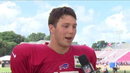 Allen on first camp: It wasn't 'perfect' but I'm getting there