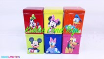 Mickey Mouse Clubhouse Play Doh Dippin Dots DIY Cubeez Jelly Beans Toy Surprise