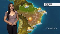 Previsão Brasil – Ar seco predomina