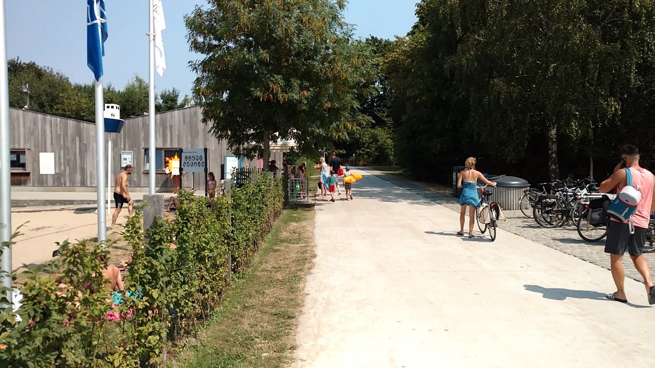 Baignade au lac de Gavers