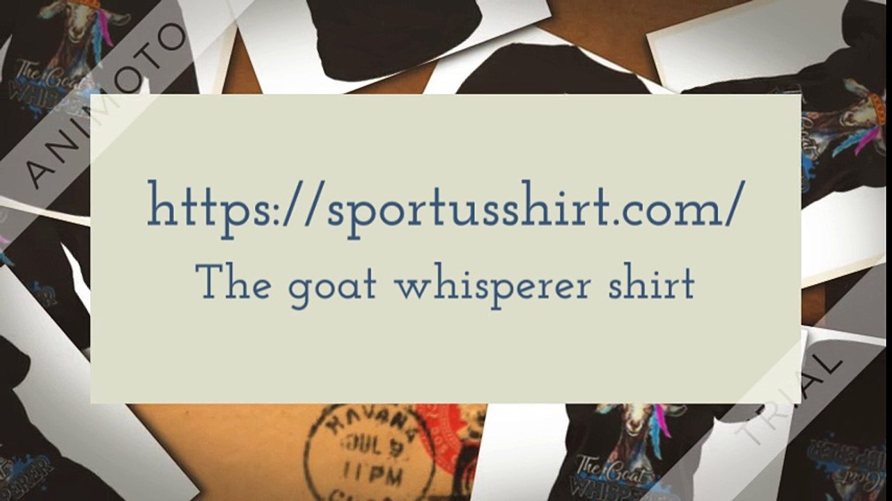 The goat whisperer shirt
