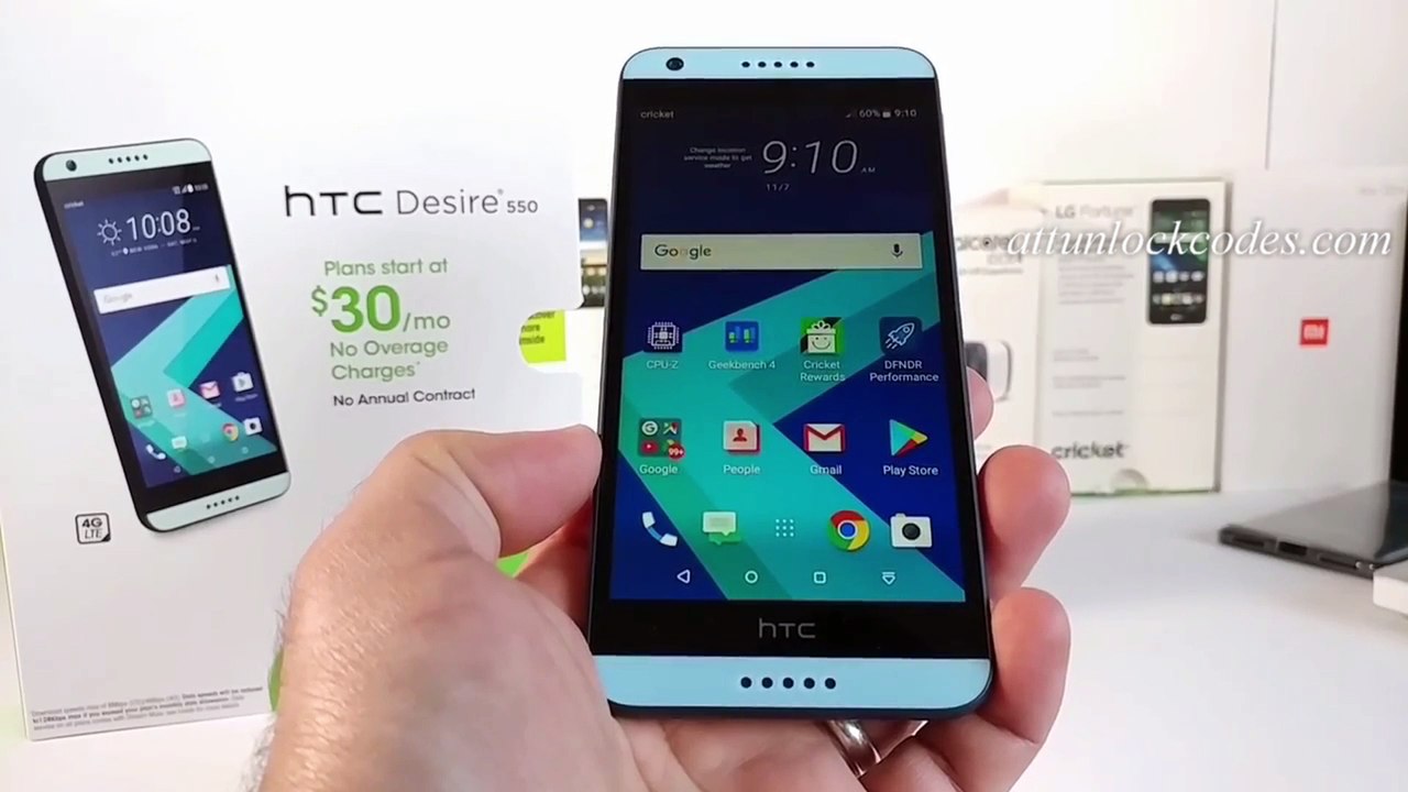 Want to get Cricket HTC Desire 550 Unlock Code For Free - visit : attunlockcodes.com