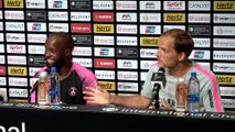 Thomas Tuchel and Lassana Diarra press conference