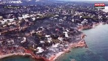 Grèce : les images impressionnantes des dégâts après l'incendie (Vidéo)