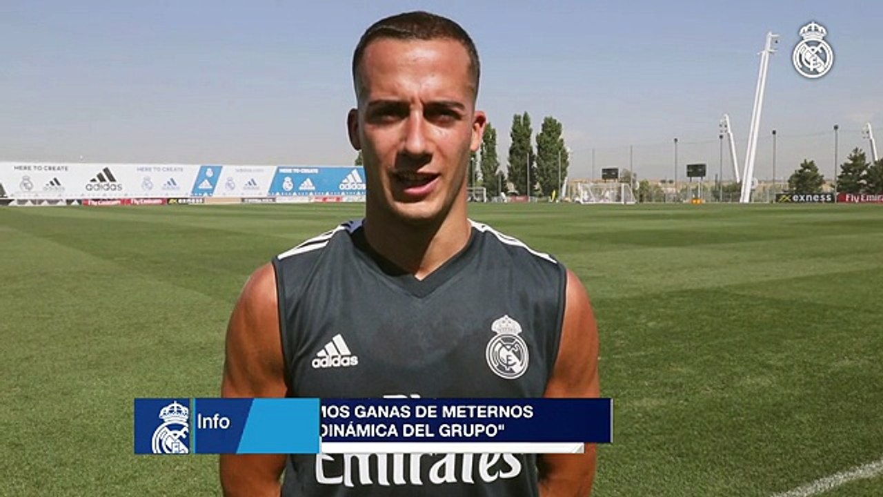Lucas Vázquez: "Tenía ganas de volver"