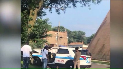 Video Shows Good Samaritans Rescuing Officer After Crash