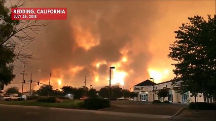 Carr Fire Spreads Through Northern California
