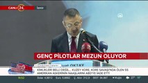 Genç pilotlar mezun oluyor