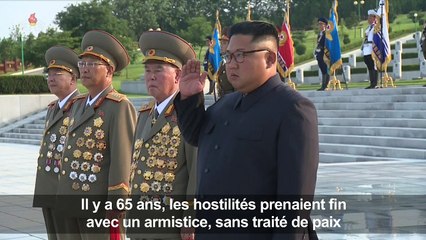 Corée du Nord: commémoration de la fin de la guerre de Corée