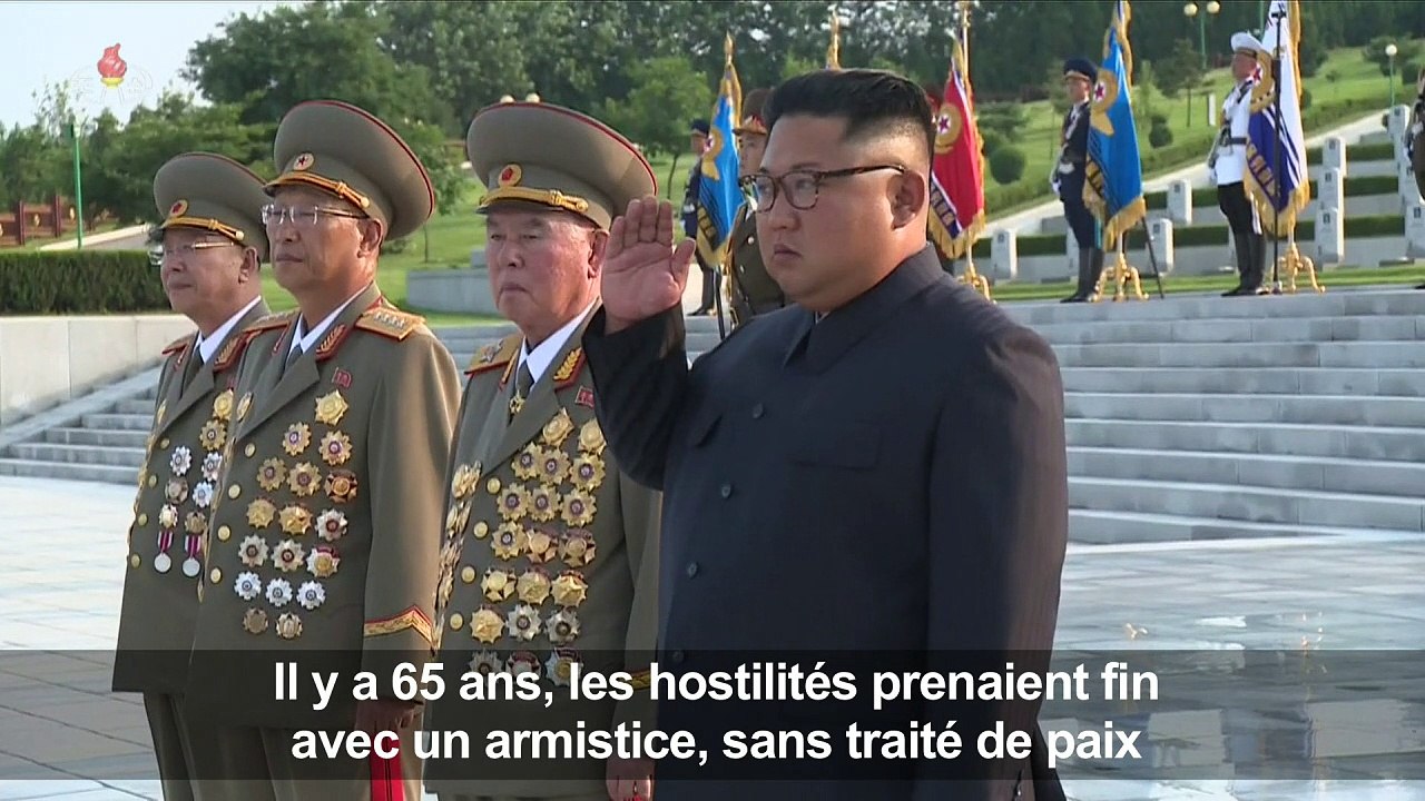 Corée du Nord: commémoration de la fin de la guerre de Corée