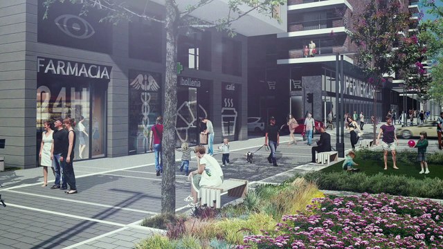 Primeras imágenes de la Operación Chamartín: el rascacielos más alto de España y un gran pasillo verde