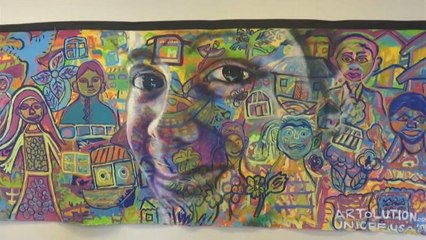 Artolution: ecsettel az életért menekültek között