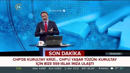 CHP'de kurultay krizi