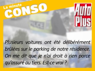 Voiture vandalisée, incendiée: qui paie la casse ?