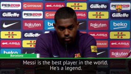 Malcolm excited to play alongside Messi