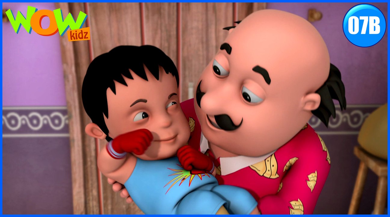 Motu Patlu in Hindi Boxer's Baby Cartoon for Kids video Dailymotion