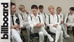 Monsta X Answer Fan Questions, Sing Backstreet Boys & More | Billboard