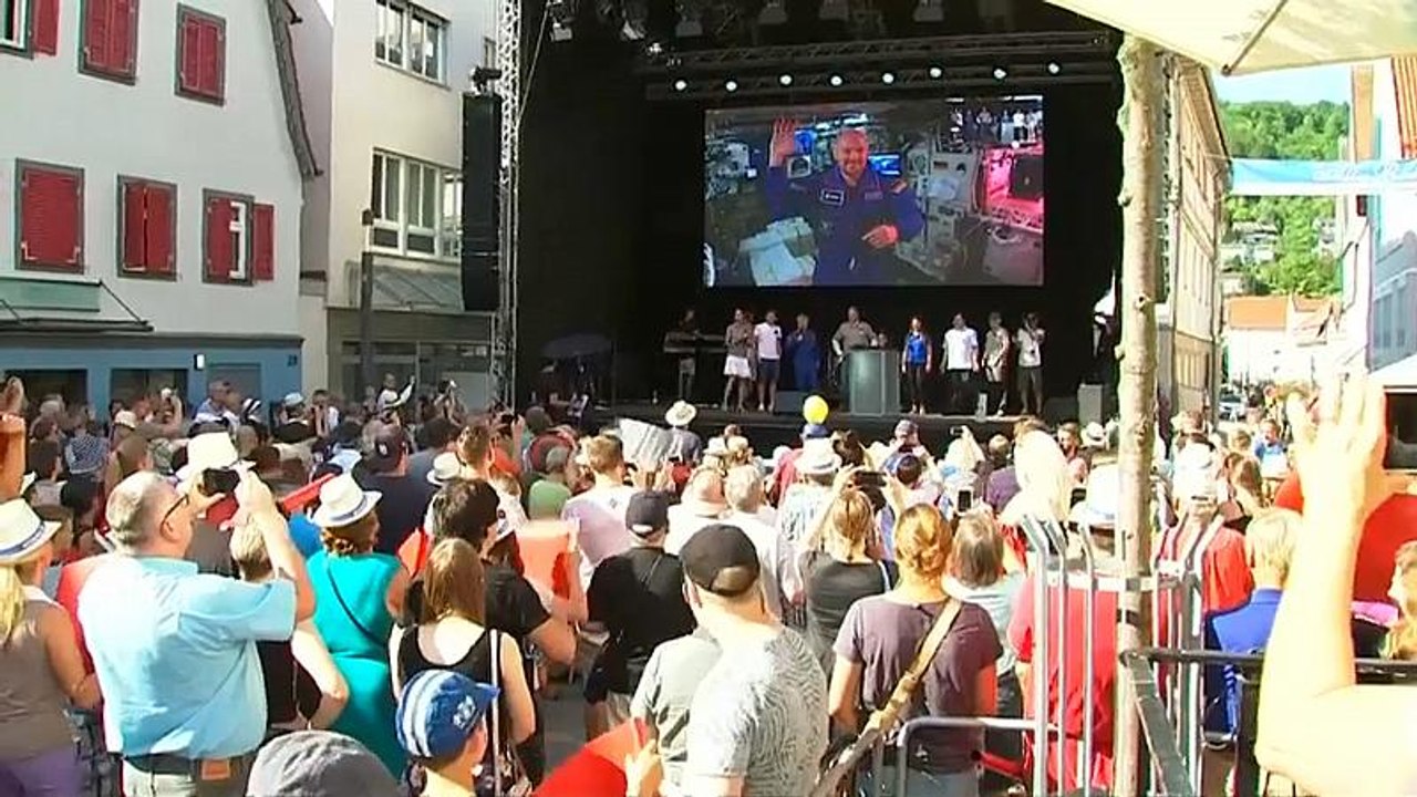 ISS: Astronaut Alexander Gerst meldet sich in der Heimat