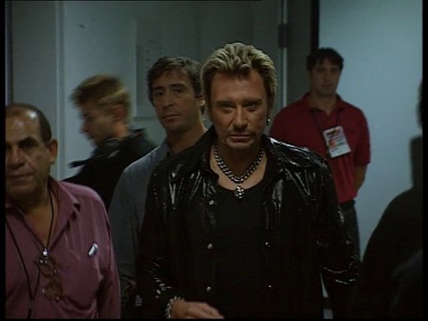 Johnny Hallyday - Sortie de la loge - Concert du 6 septembre - Stade de France - 1998