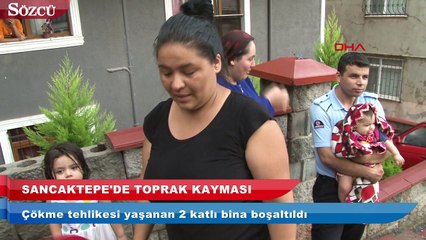 Tải video: Sancaktepe'de toprak kayması