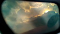 2 soleils derrière les nuages... phénomène naturel extraordinaire !