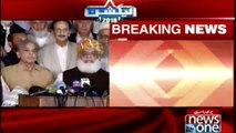 Newsone Breaking :APC press conference of political leaders in Islamabad
